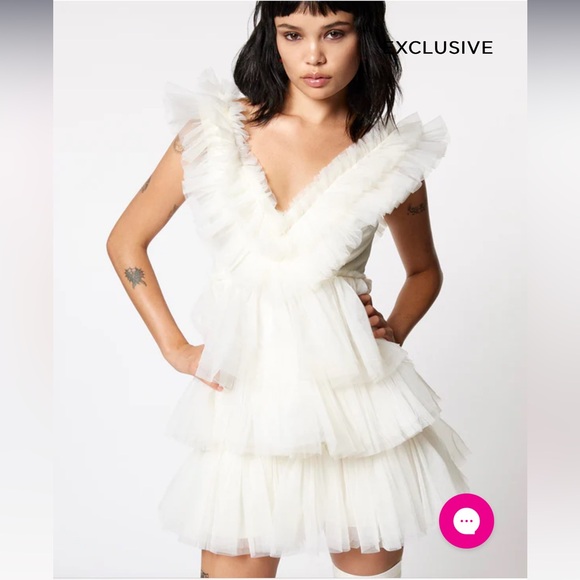 Tiered tulle dress - Picture 3 of 4